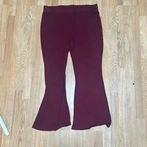 Maurices knit leggings flare pants